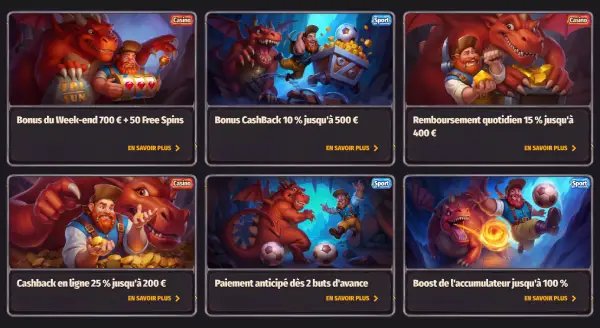 Découvrez les Joies du Casino Dragonia en Ligne depuis la France à France